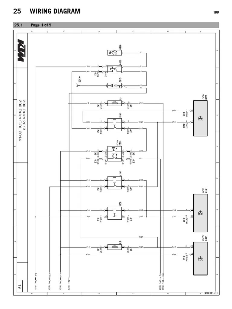 Wiring Diagram KTM LC4 | PDF