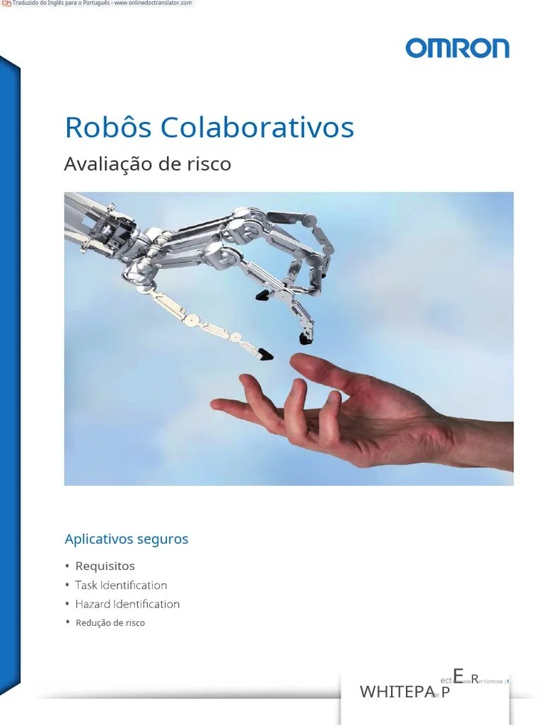 02 Collaborative Robot Risk Assessment En.pt PDF