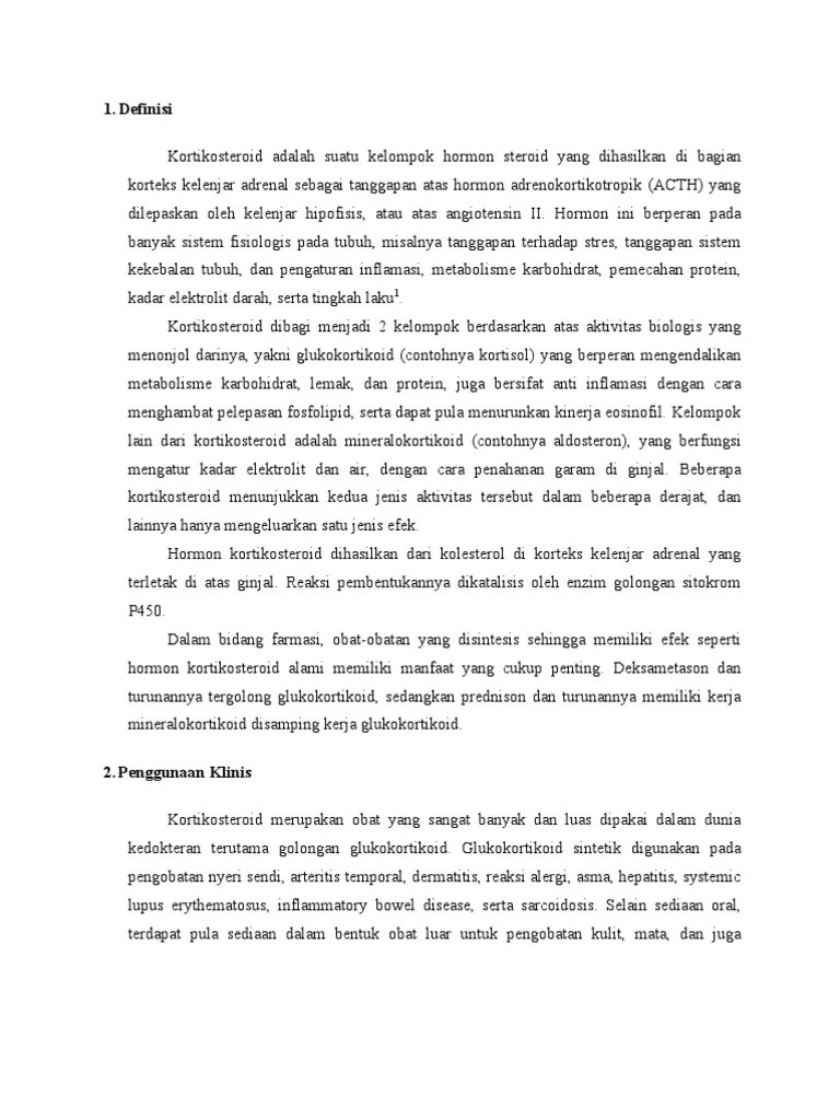 Kortikosteroid | PDF