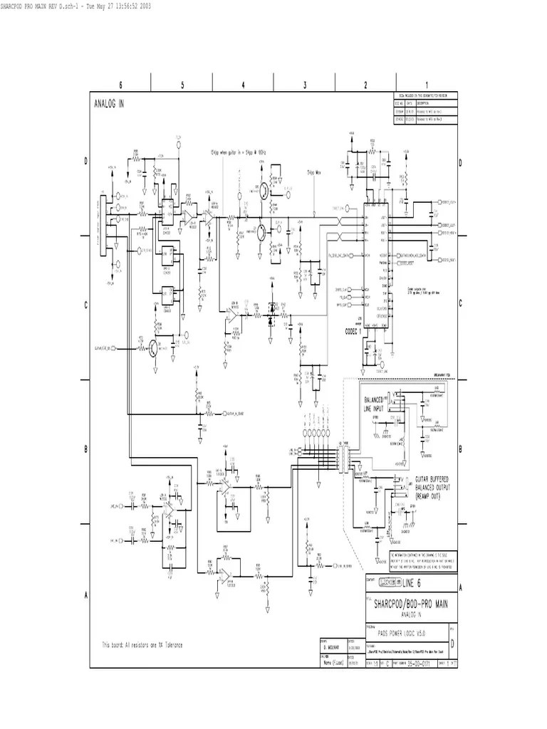 POD Pro XT Service Manual | PDF | Operational Amplifier | Computer Science
