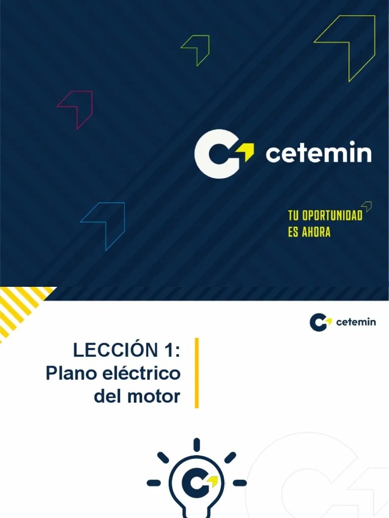 Leccion 1 Esquema Electrico de Motor 1 | PDF | Conector eléctrico
