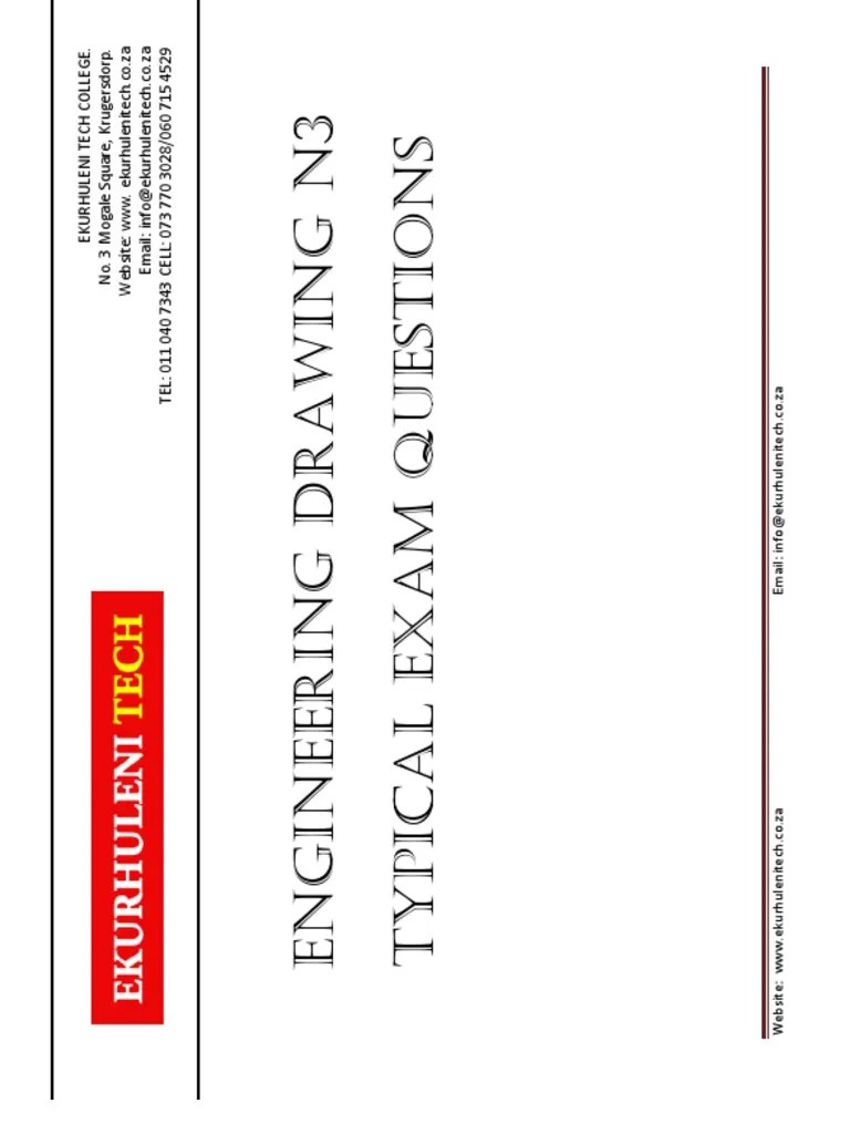 Engineering Drawing VFNHU N3 PDF