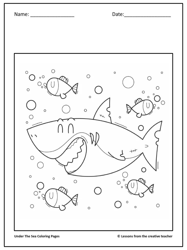 UnderTheSeaColoringPagesPrintableOceanColoringPagesUndertheSeaGame-1 | PDF