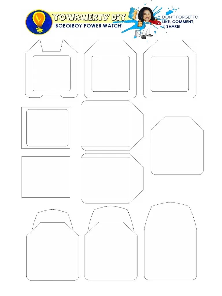 Boboiboy Power Watch by Yowawerts PDF