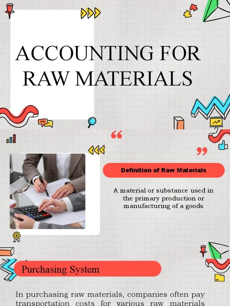Accounting For Raw Material and Labor PDF Cost Cost Of Goods Sold