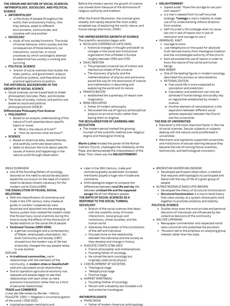 Ucsp PDF Science Sociology