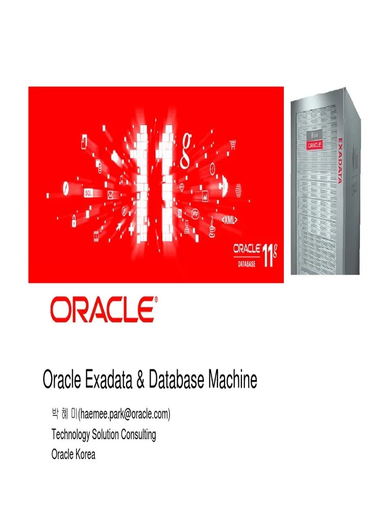 Oracle Exadata & Database Machine Oracle Exadata & Database Machine PDF