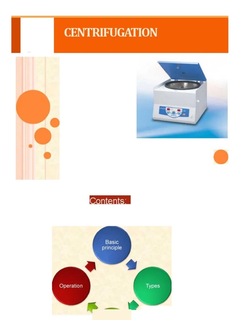 Centrifugationanu 160516154033 PDF Centrifugation Chemistry