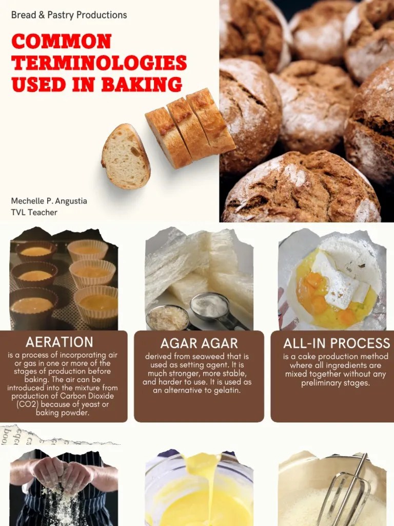 Common Terminologies in Baking PDF