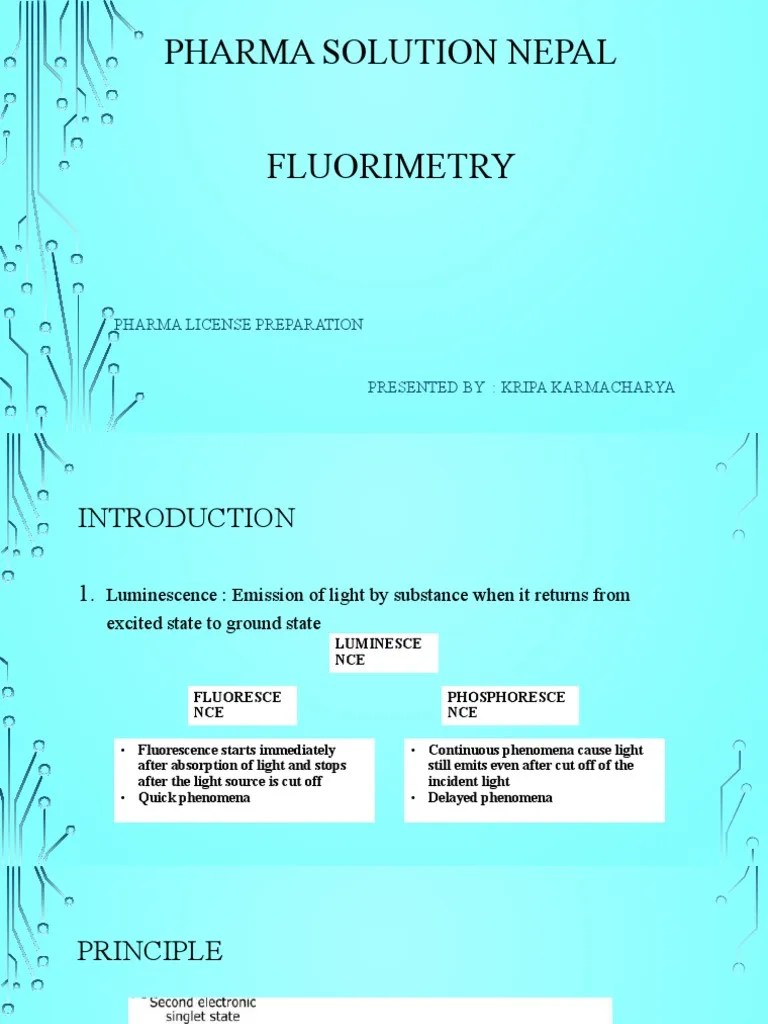 FLUORIMETRY PDF