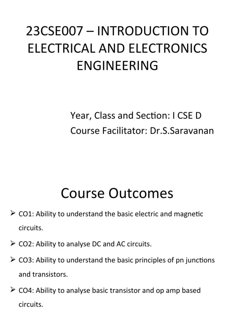 1.introduction To Electrical Engineering PDF