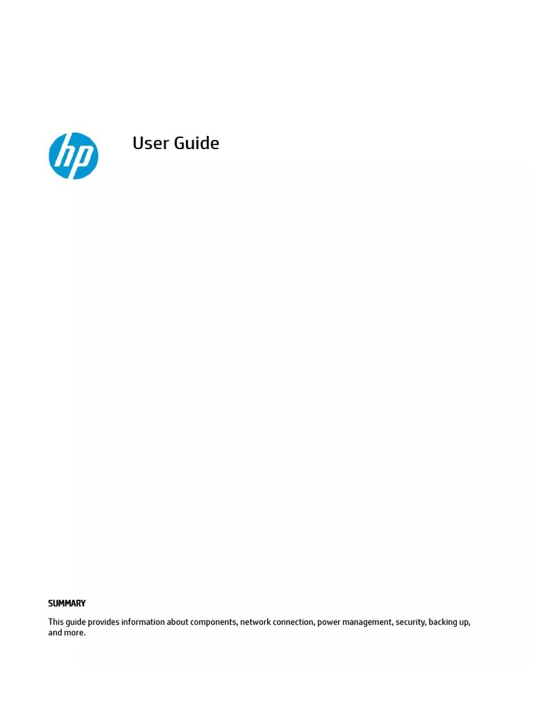 User Manual HP Envy X360 15 (English - 79 Pages) | PDF