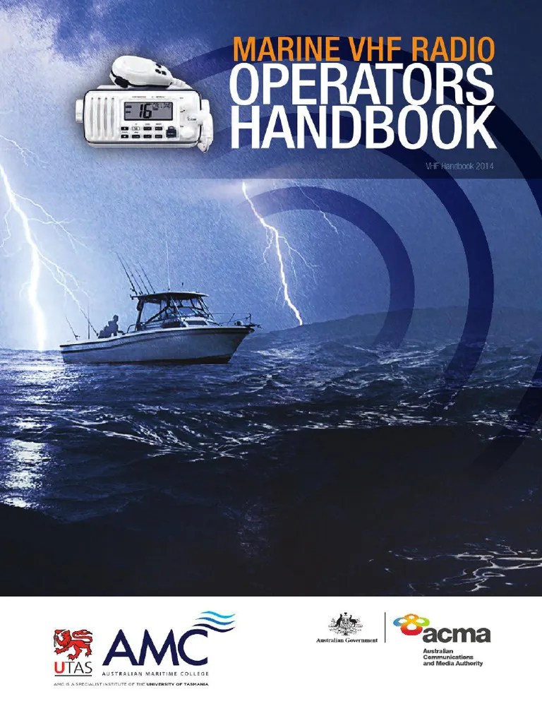 Marine VHF Radio Operators Handbook 2014 PDF