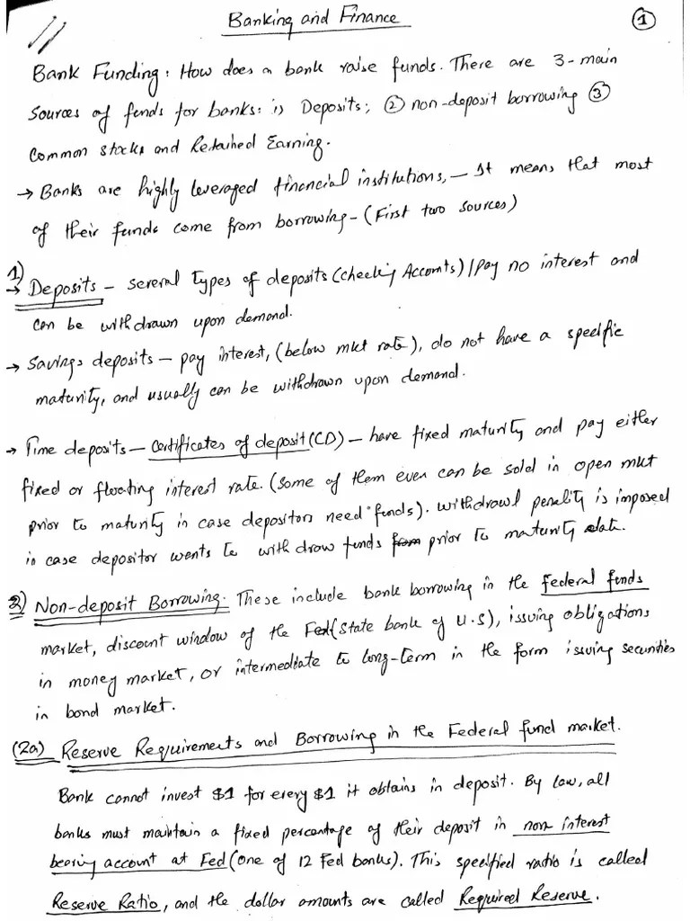 Money and Banking Notes1 PDF