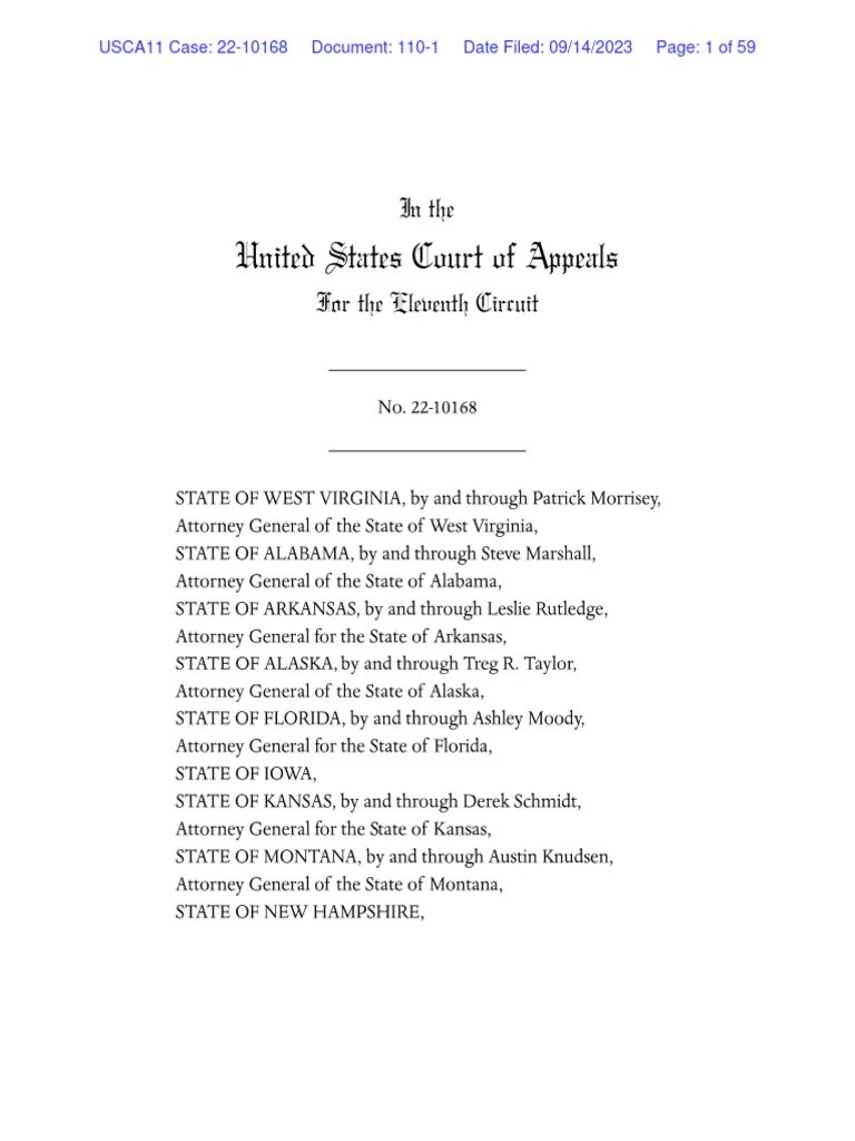 American Rescue Plan Act Case PDF United States Courts Of Appeals