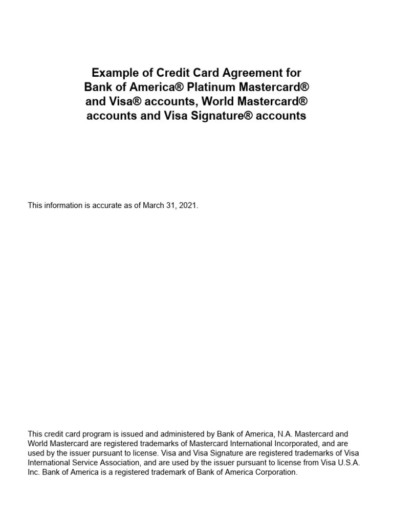 Visa Mastercard Platinum Visa Signature World Mastercard en PDF