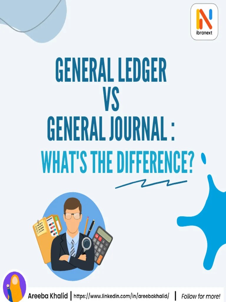 General Ledger Vs General Journal4 PDF