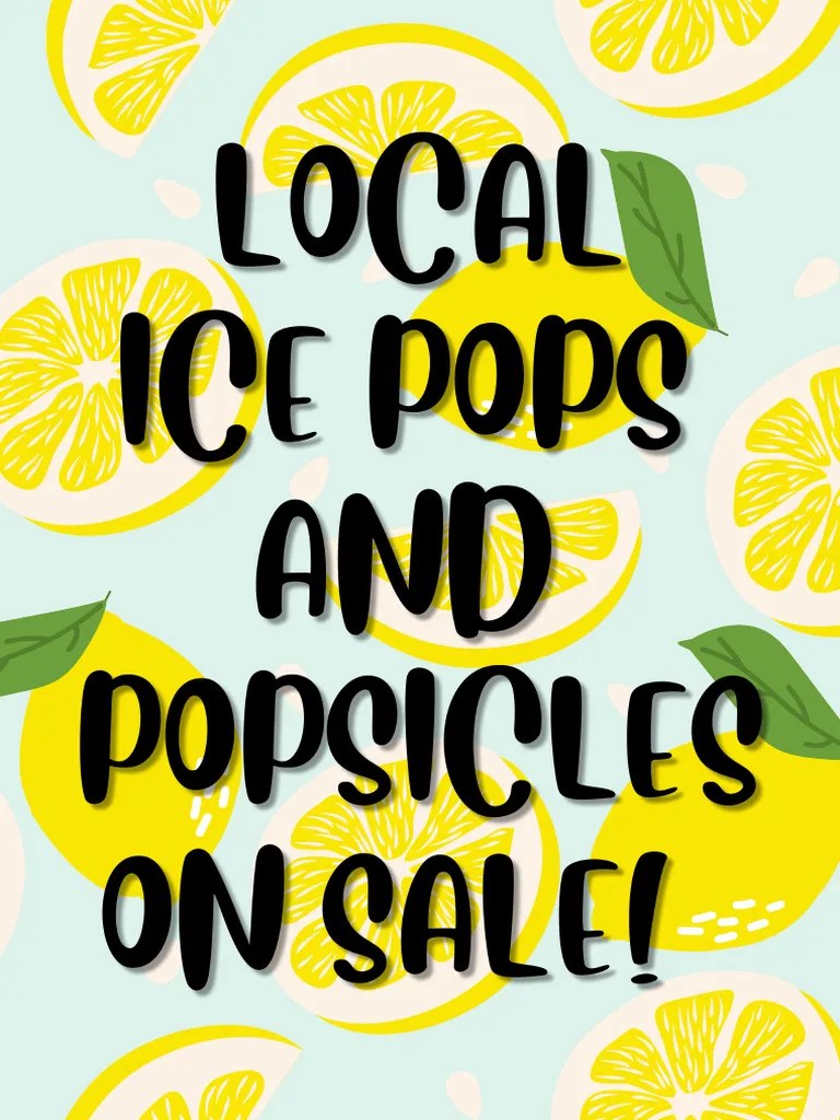 Ice Pops and Popsicles PDF