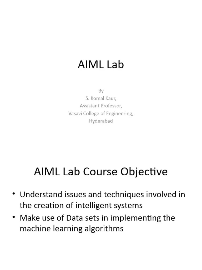 Aiml Lab Exp 1 (Find S) PDF Machine Learning Artificial Intelligence