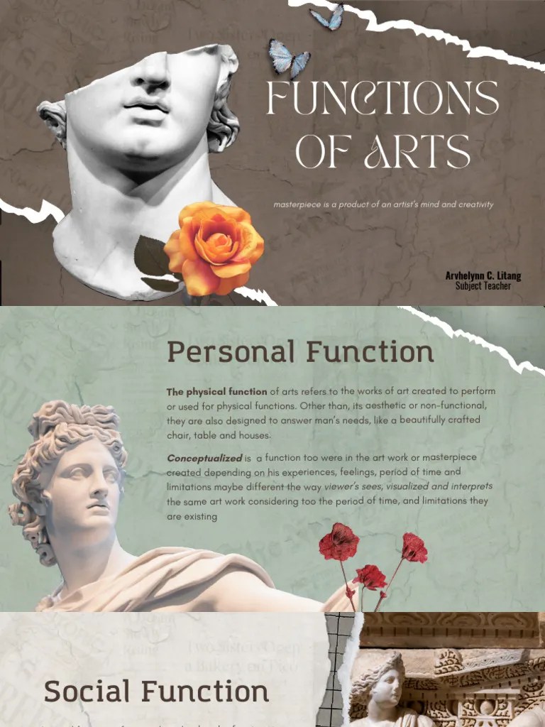 Functions of ARts PDF The Arts Mind