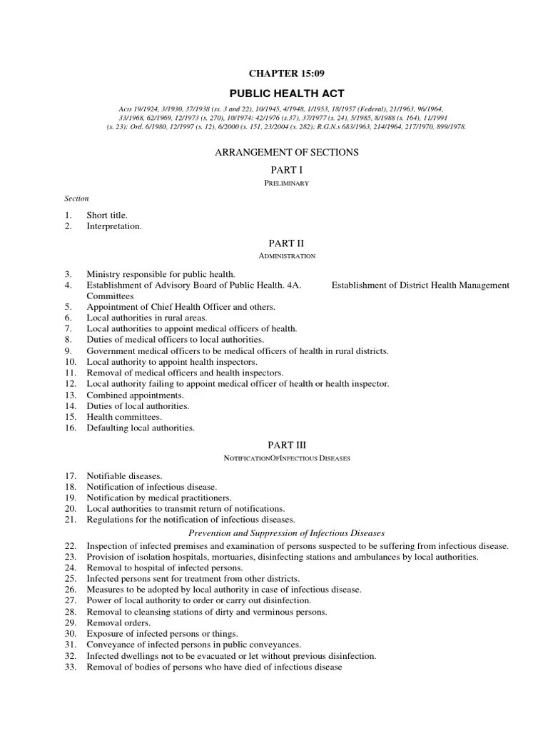 Zimbabwe Statutory Instrument PDF