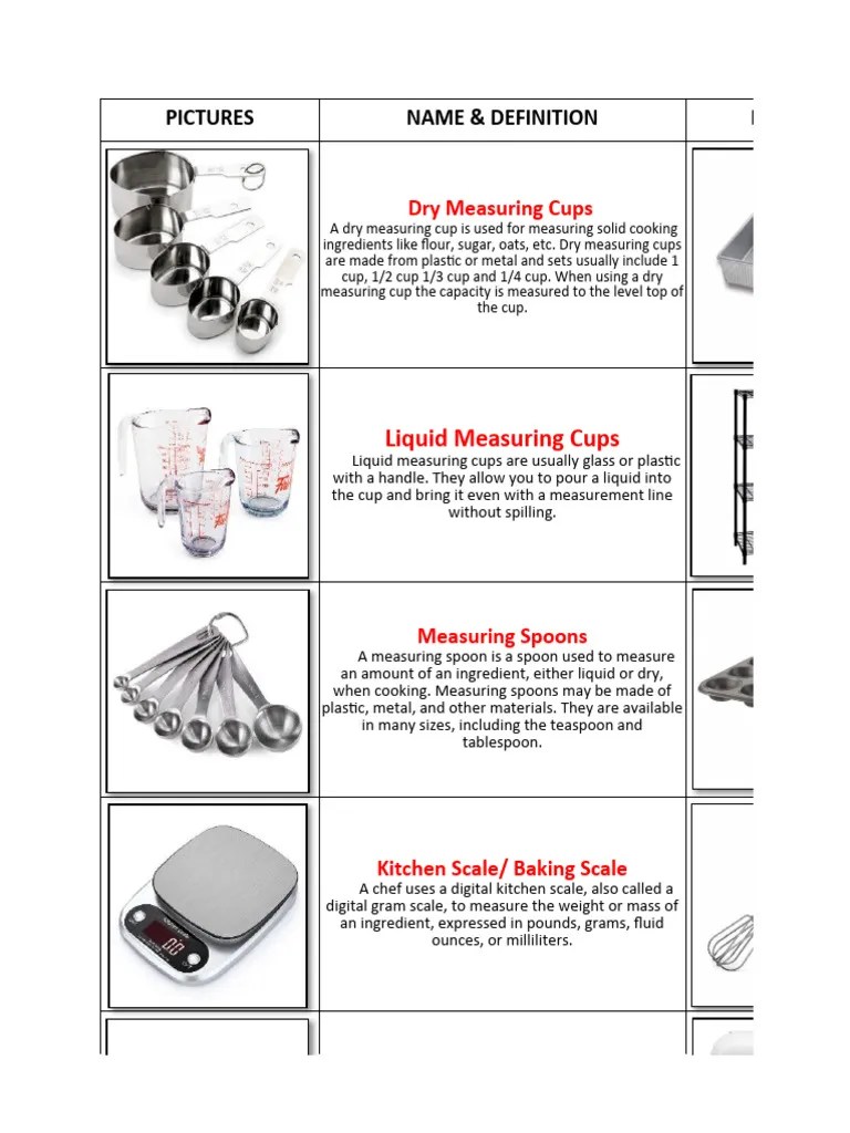 Bread & Pastry Tools PDF