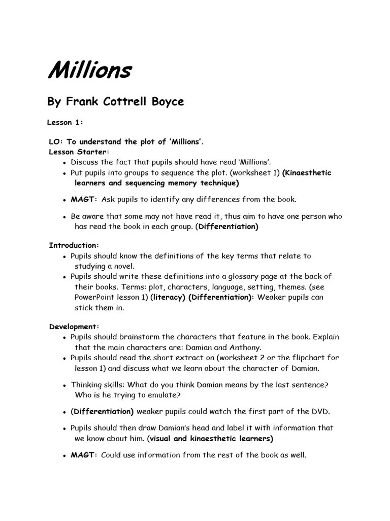 Millions Franl Cottrell PDF