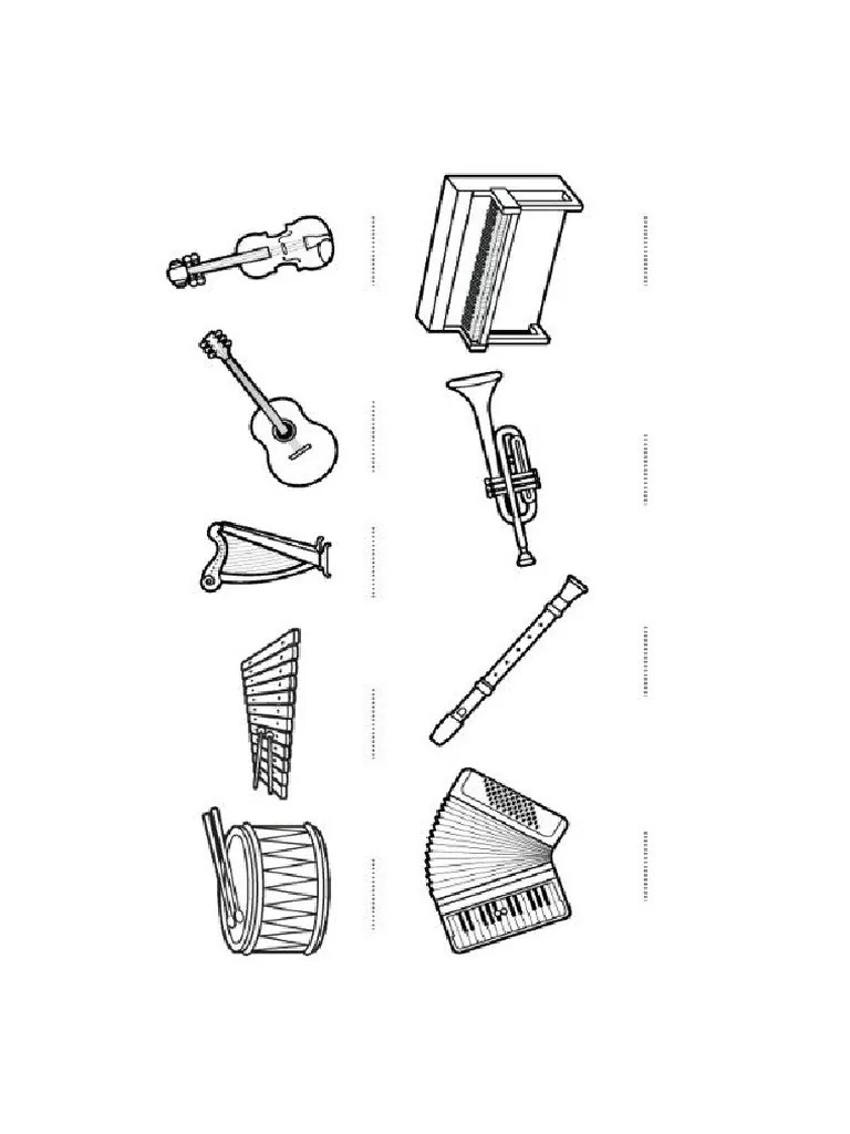 Instruments musicals PDF