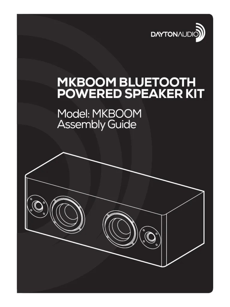 300 7166 Dayton Audio Mkboom Kit Assembly Guide 2 PDF