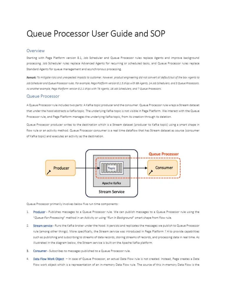 Queue Processor Docs and Troubleshooting Guide PDF