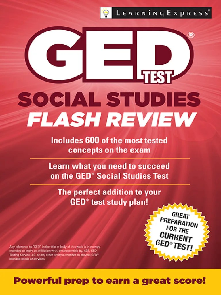 GED Test Social Studies Flash Review (LearningExpress) PDF