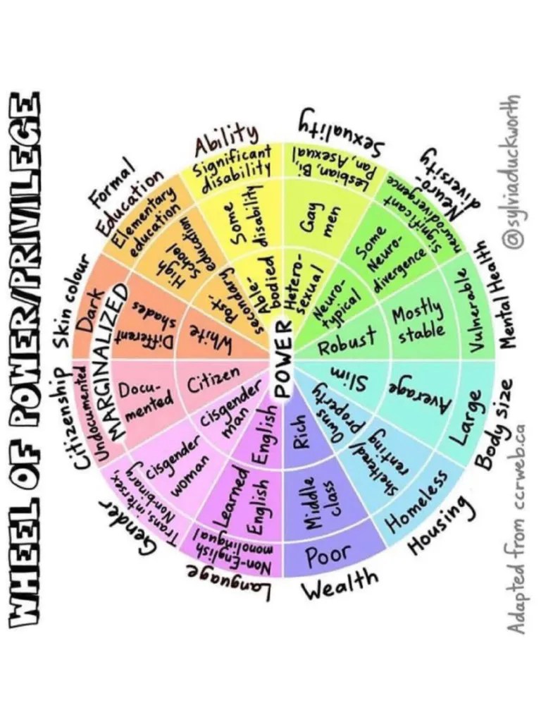 Wheel of Power Privilege Sylvia Duckworth PDF