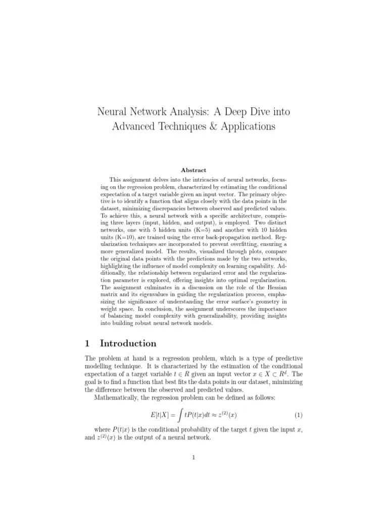 Diving Deep Into Neural Networks PDF