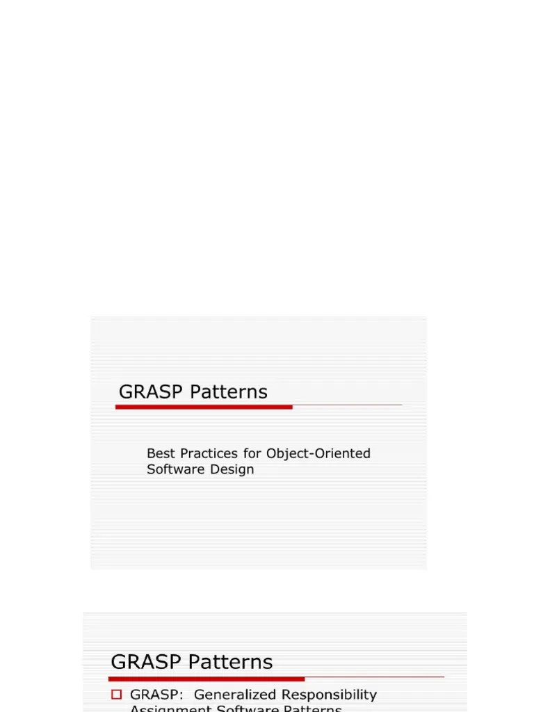 GRASP For Student PDF
