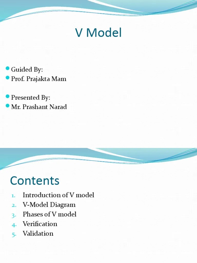 V Model PDF