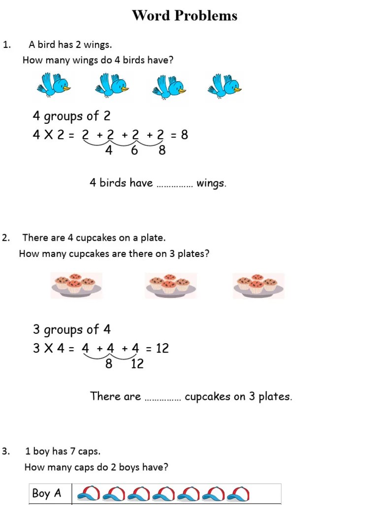 Multiplication Word Problems | Download Free PDF | Birds | Ornithology