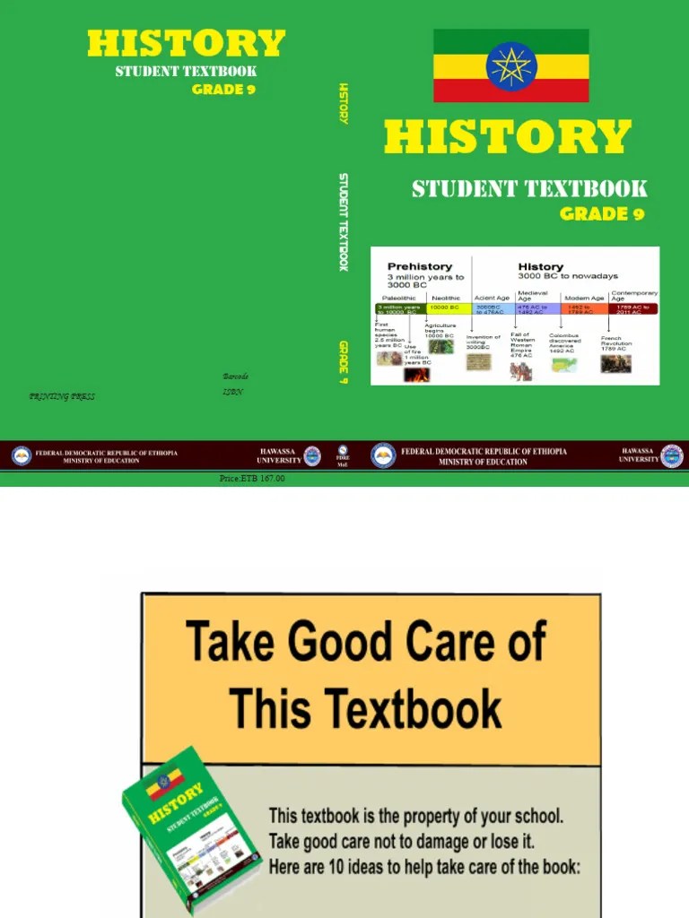 History Student Textbook Grade 9 | PDF