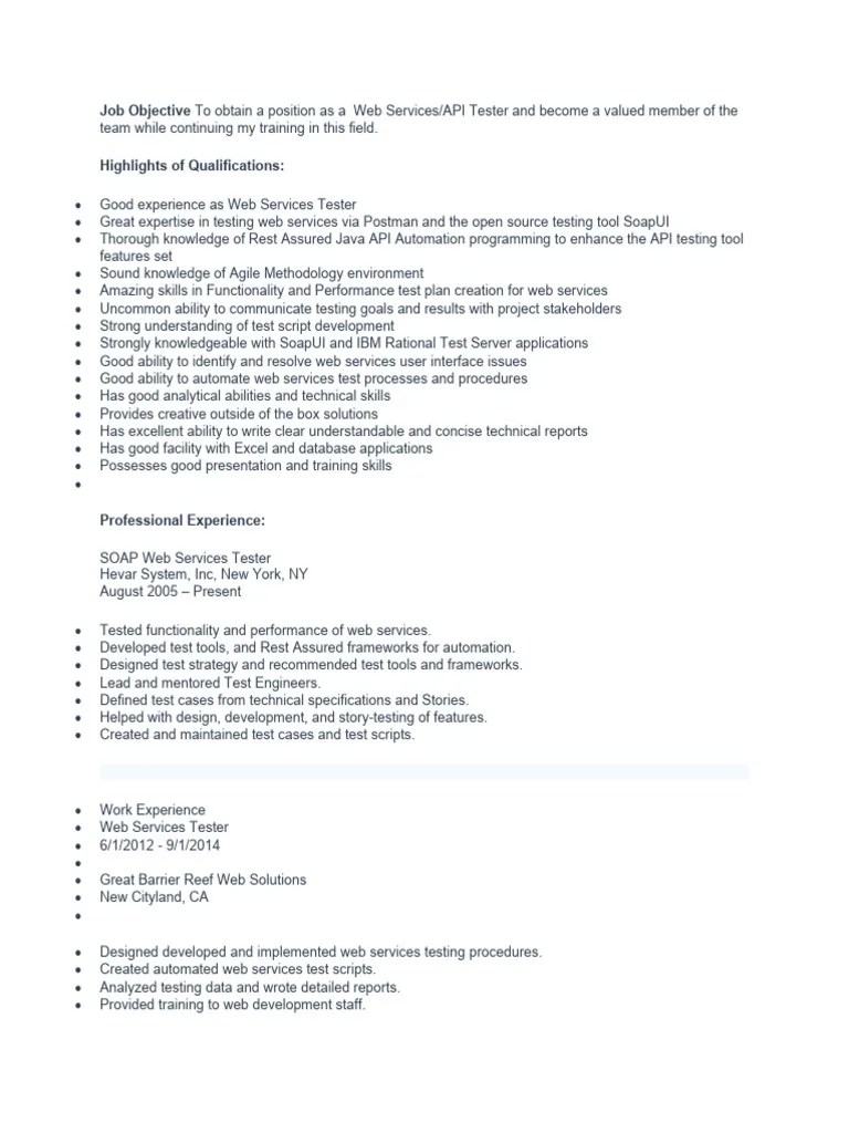 Rest Assured Resume PDF