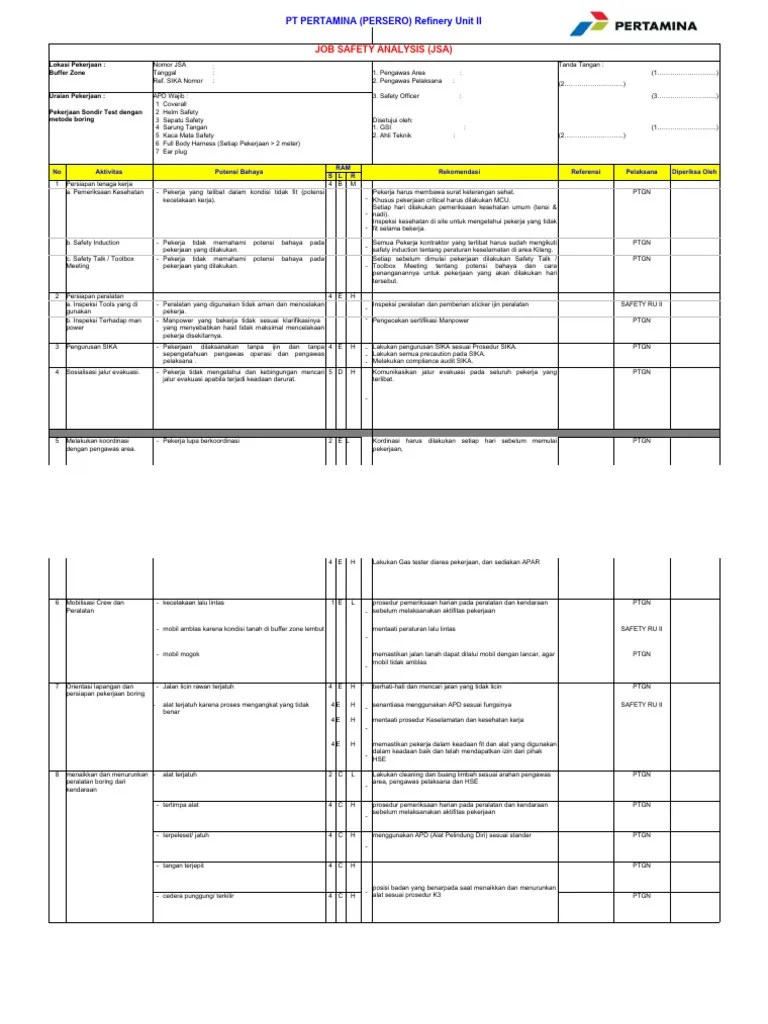 JSA Loading Unloading Material Dumai PDF