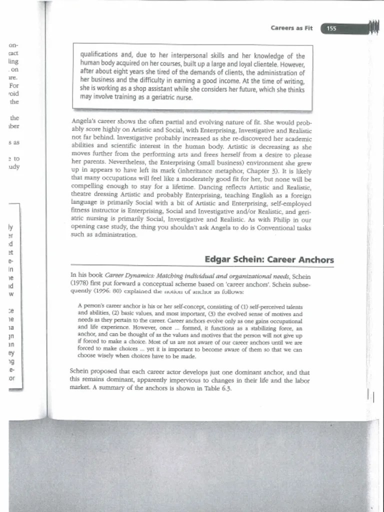 Career Anchors Schein PDF