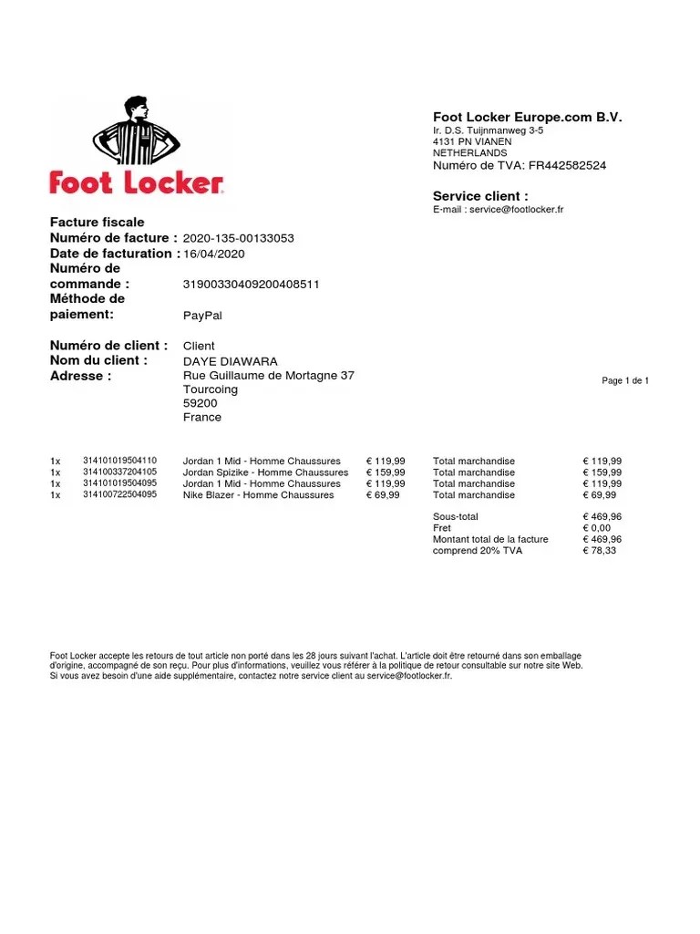Foot Locker PDF