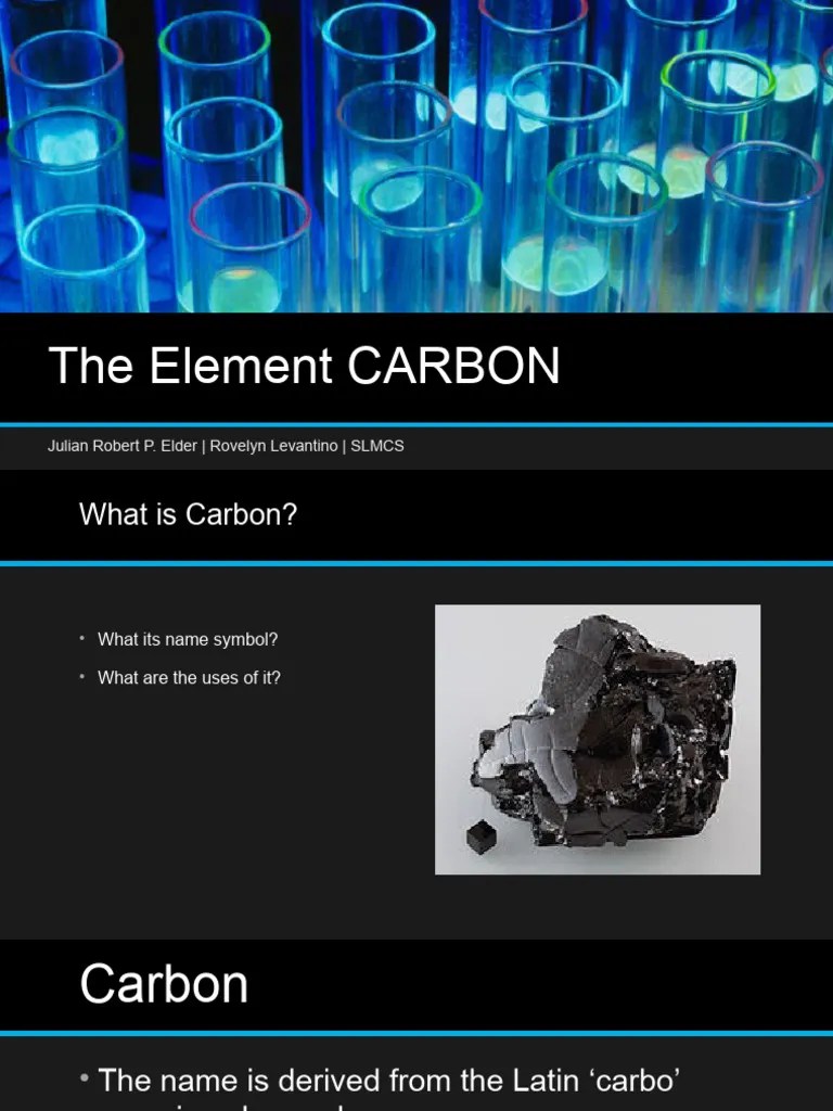 The Element CARBON PDF