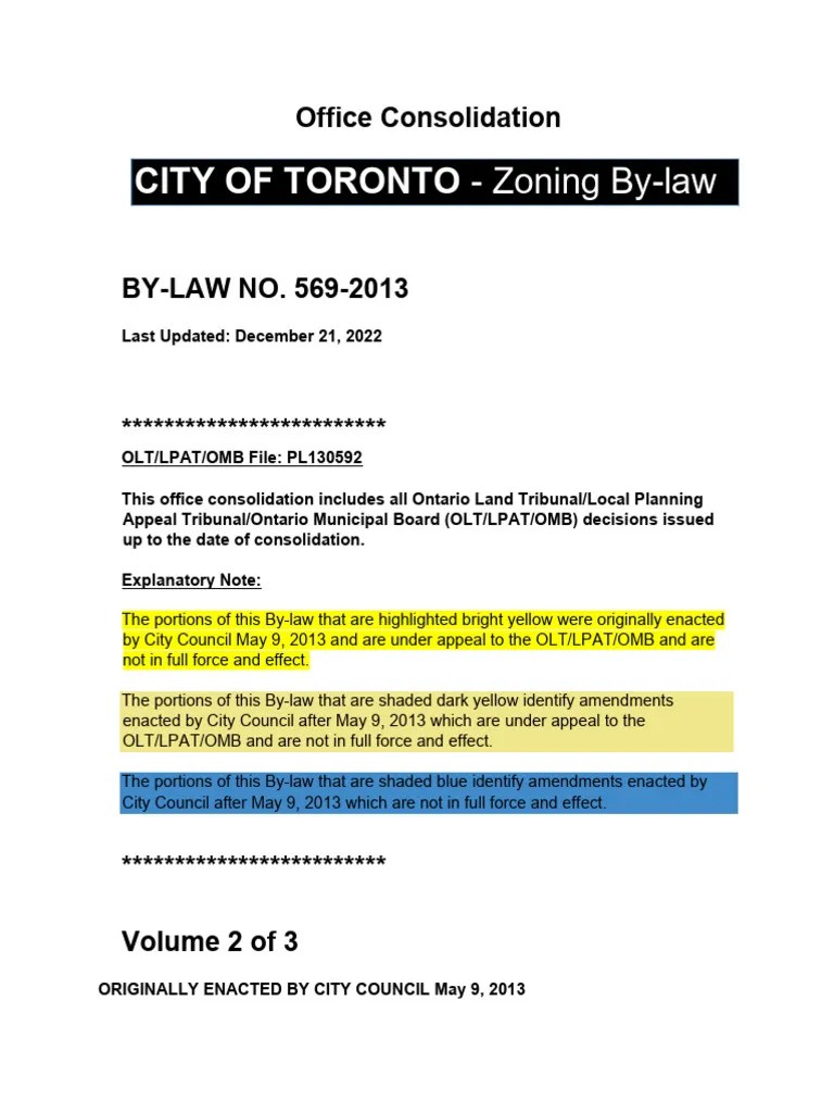 9067 City Planning Zoning Zoning by Law Part 2 PDF