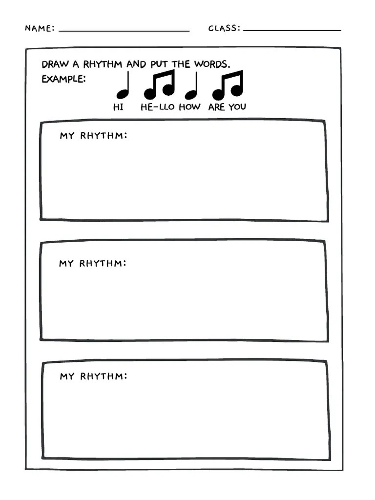 Rhythms Grade 1 PDF