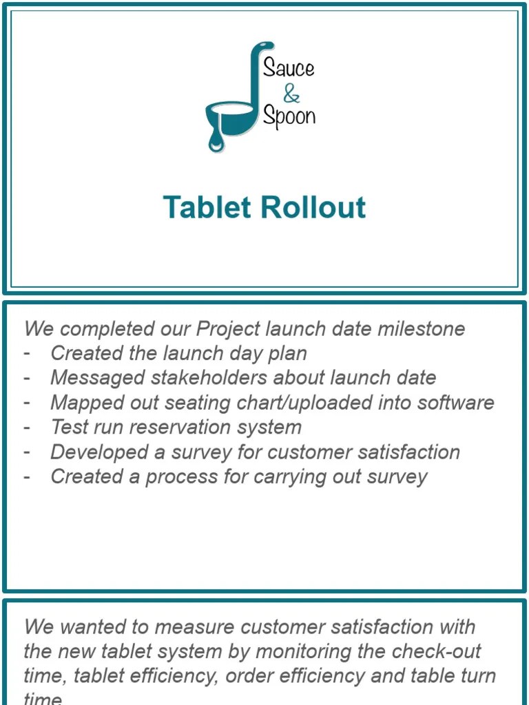 AV Sauce Spoon Test Launch Findings PDF