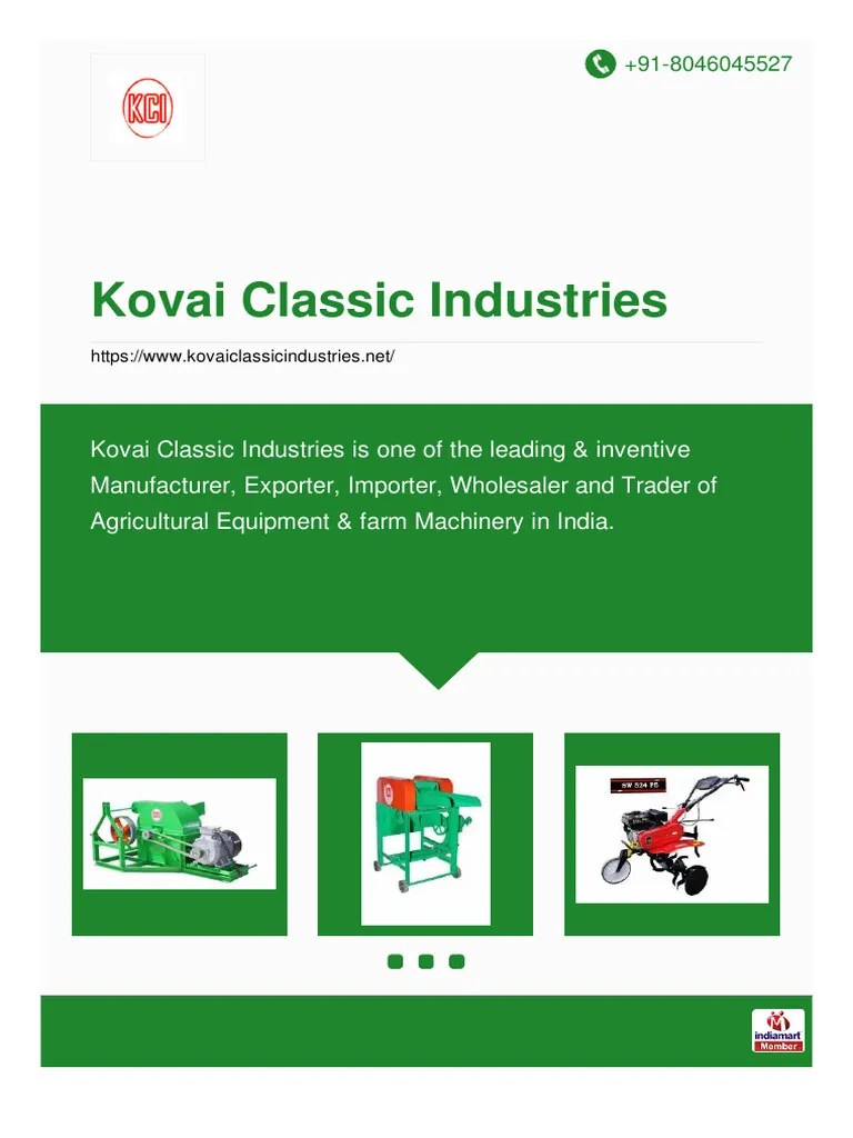 Kovai Classic Industries PDF
