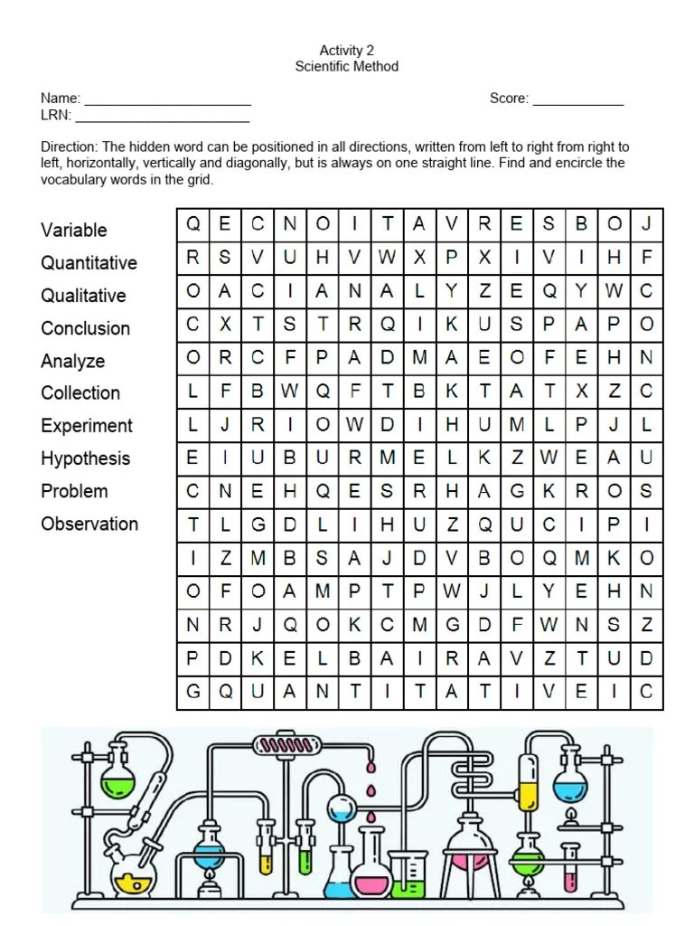Activity 2 Scientific Investigation PDF