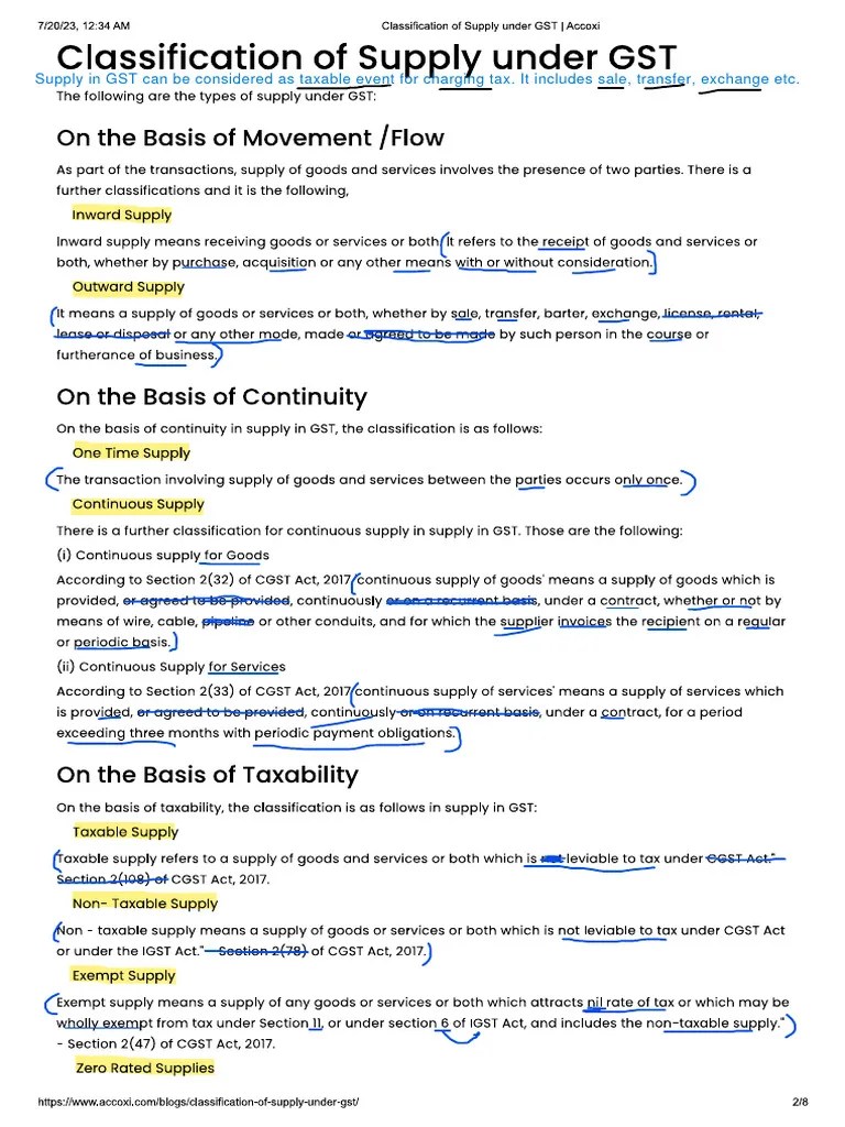 UNIT 2 (6) Types of Supplies PDF