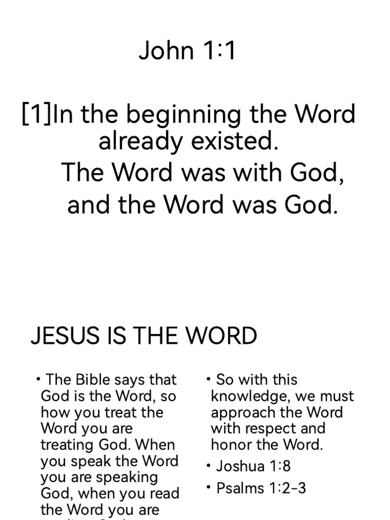 John 1 1 PDF