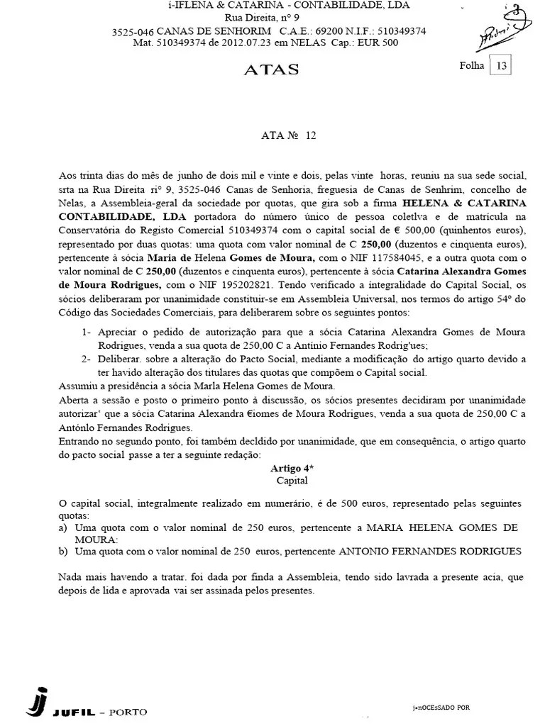 Atas Cessão de Quotas 1 PDF